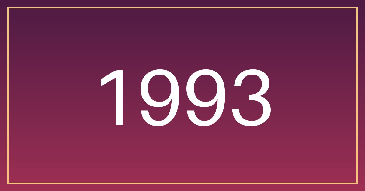 مواليد 1993: سرّ الجاذبية ديالكم هو الحضور